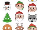 10 Masques De Noël À Imprimer Gratuitement Pour Amuser Vos serapportantà Image De Noel A Imprimer
