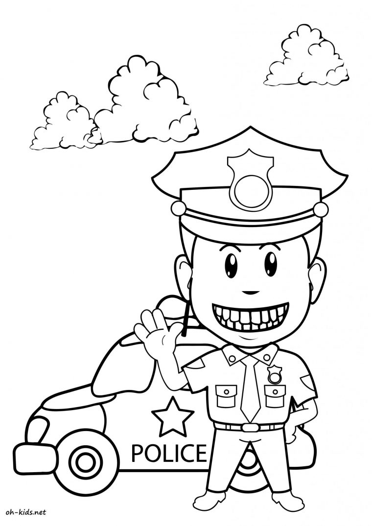 10 Unique Coloriage Police Image – Coloriage serapportantà Dessin Lego Police