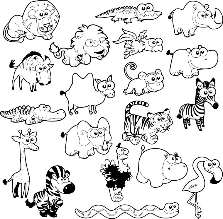 10 Unique De Coloriage Animaux De La Savane Photographie intérieur Dessin Animaux Savane