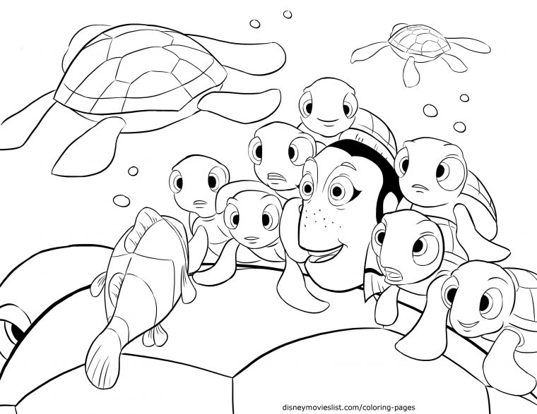 100 Dessins De Coloriage Nemo À Imprimer Sur Laguerche encequiconcerne Nemo Dessin