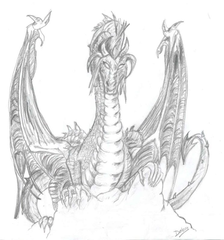 100 Idées De Dessins Dragon : Pour Apprendre À Dessiner Un à Apprendre A Dessiner Un Dragon 