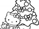 1001 + Idées  Coloriage De Noël - Pour Des Fêtes Pleines concernant Dessiner Hello Kitty