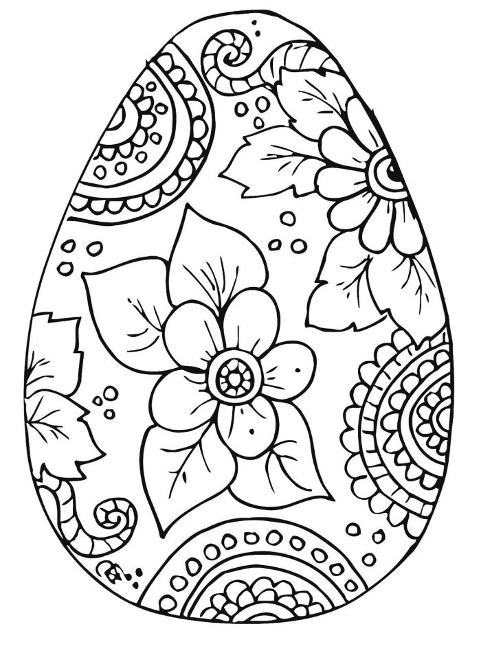 1001 + Idées De Coloriage De Pâques Facile À Imprimer En serapportantà Mandala De Pâques 