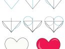 1001 + Tutos Et Idées Pour Réaliser Un Dessin D'Amour destiné Dessin Coeur Amoureux