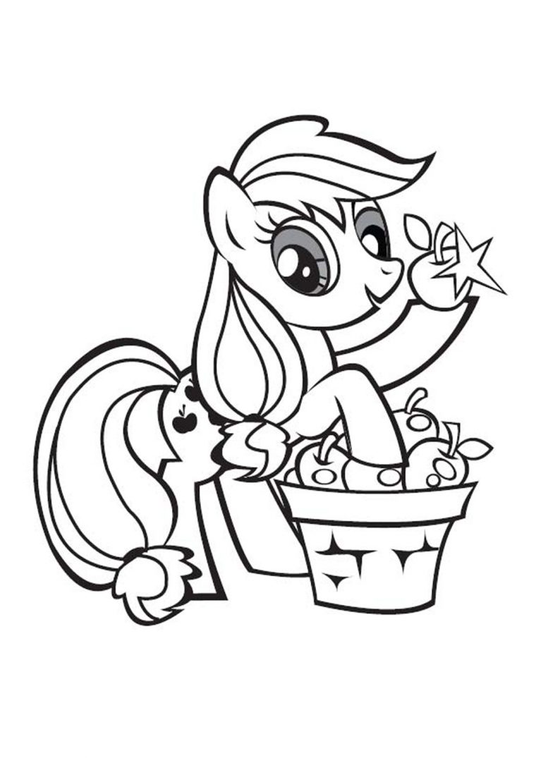 101 Dessins De Coloriage Petit Poney À Imprimer Sur dedans Dessin De Poney