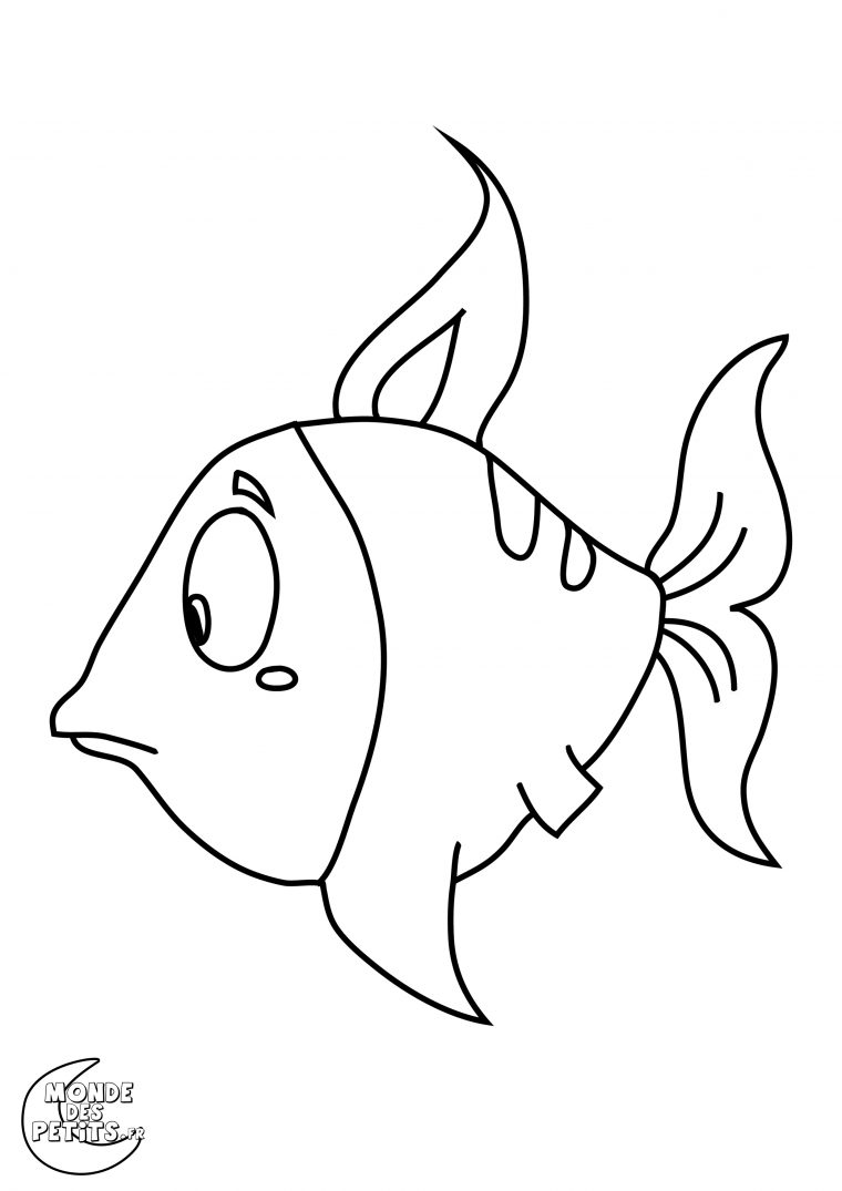 106 Dessins De Coloriage Poisson À Imprimer Sur Laguerche concernant Imprimer Des Images