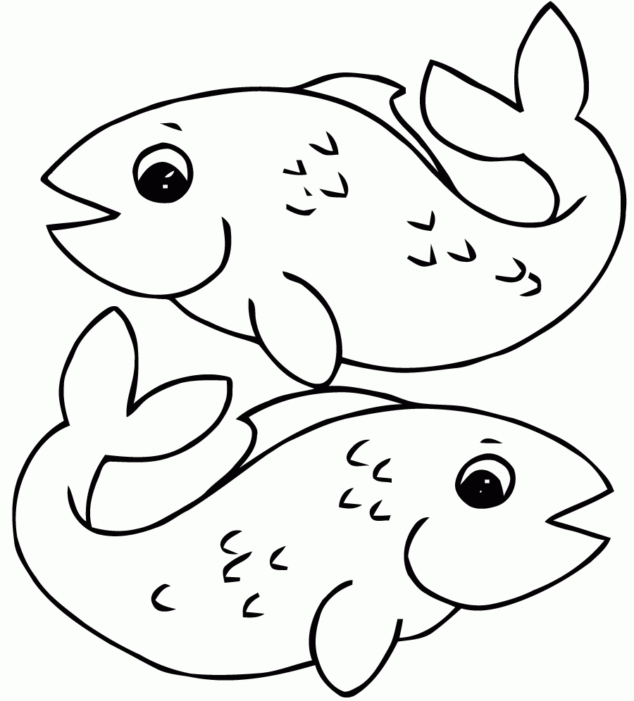 106 Dessins De Coloriage Poisson À Imprimer Sur Laguerche tout Dessiner Un Poisson Facilement 