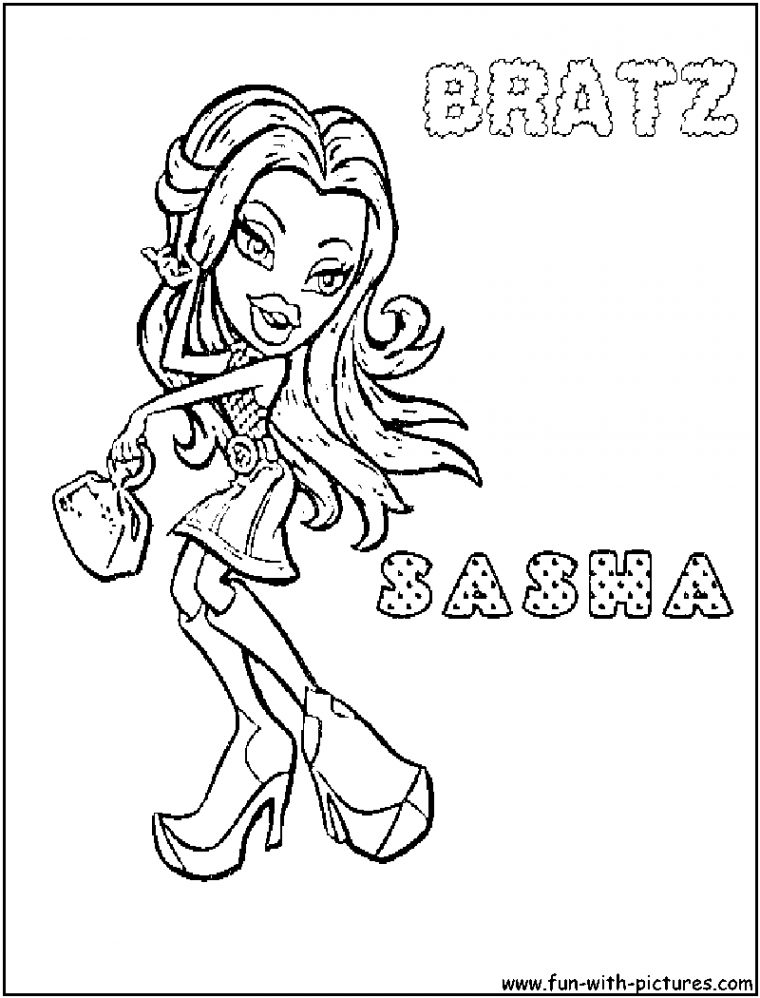 107 Dessins De Coloriage Bratz À Imprimer Sur Laguerche serapportantà Bratz Coloriage