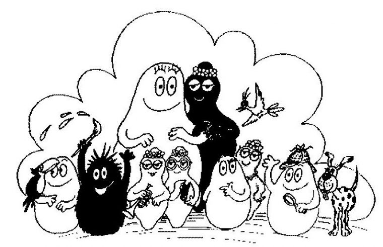 108 Dessins De Coloriage Barbapapa À Imprimer Sur à Dessin Barbapapa