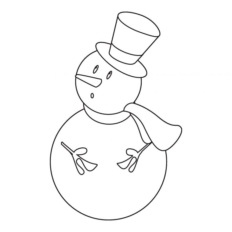 11 Acceptable Coloriage Bonhomme De Neige Olaf Photograph intérieur Dessin De Bonhomme De Neige