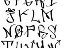 11 Cool Font Letters A Z Images - Cool Easy Graffiti avec Alphabet En Tag 3D