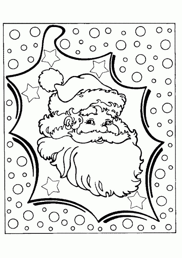 11 Dessins De Coloriage De Père Noël Gratuit À Imprimer à Coloriage Gratuit De Noel A Imprimer 