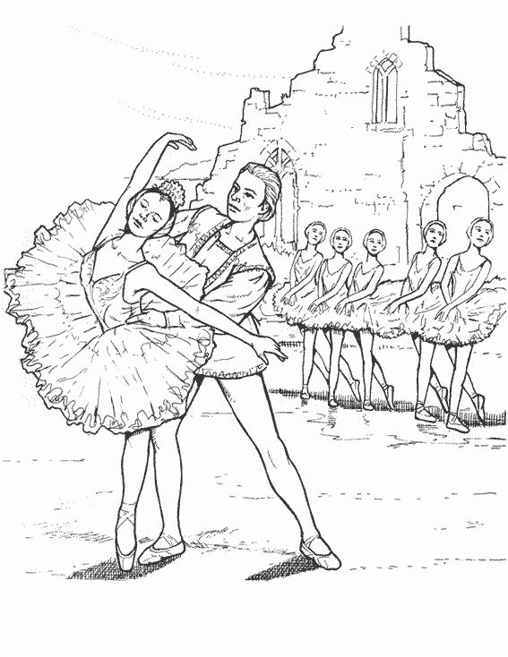 11 Inhabituellement Coloriage Danse Classique Photos pour Dessin Danse 