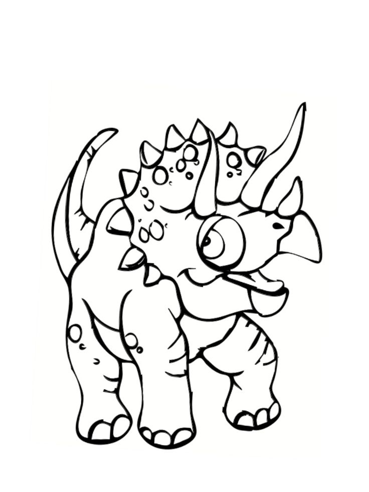 11 Ordinaire Dinosaure Coloriage Collection  Coloriage pour Dessin À Imprimer Dinosaure