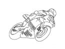 11 Réaliste Coloriage Moto De Course Stock  Coloriage intérieur Dessin Moto Enfant