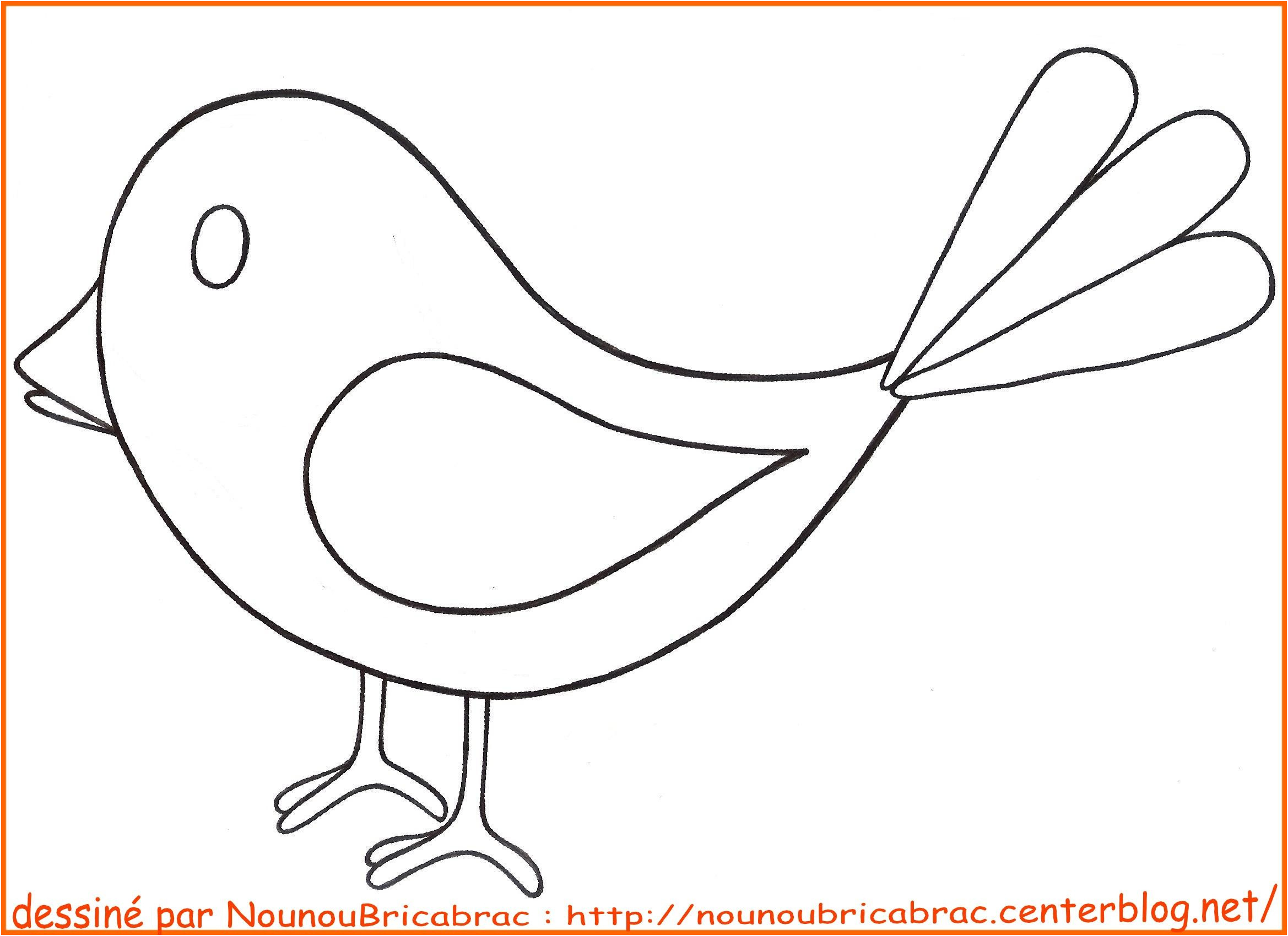 11 Satisfaisant Coloriage Oiseau Facile Image - Coloriage serapportantà Dessin Facile Oiseau 