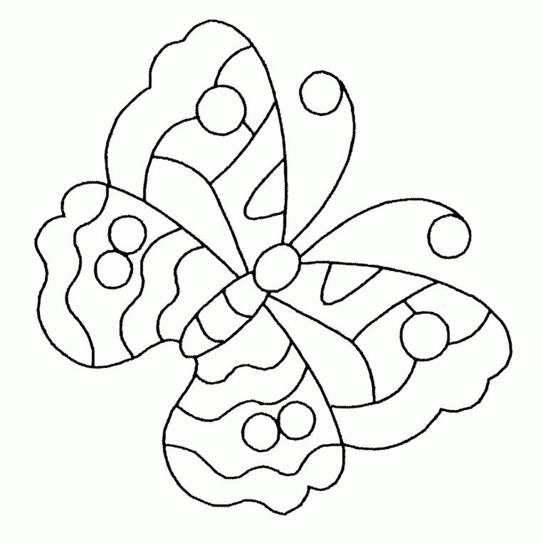 110 Dessins De Coloriage Papillon À Imprimer Sur Laguerche concernant Papillon À Colorier