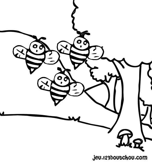 115 Dessins De Coloriage Abeille À Imprimer Sur Laguerche à Abeille Coloriage