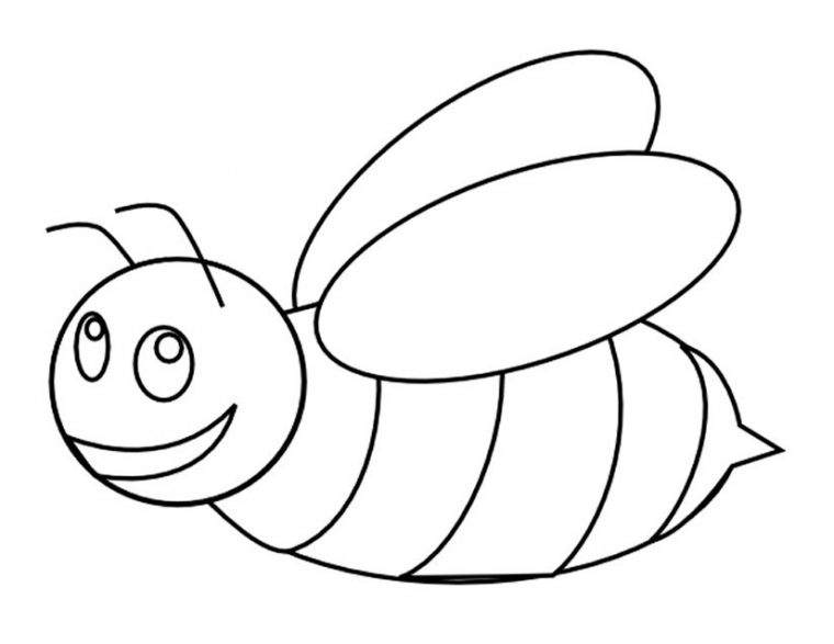 115 Dessins De Coloriage Abeille À Imprimer Sur Laguerche avec Dessiner Une Abeille