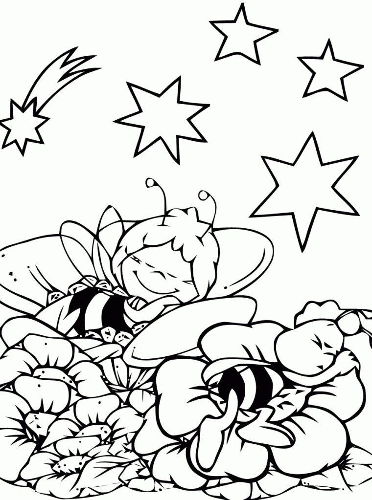 115 Dessins De Coloriage Abeille À Imprimer Sur Laguerche dedans Coloriage Nature À Imprimer