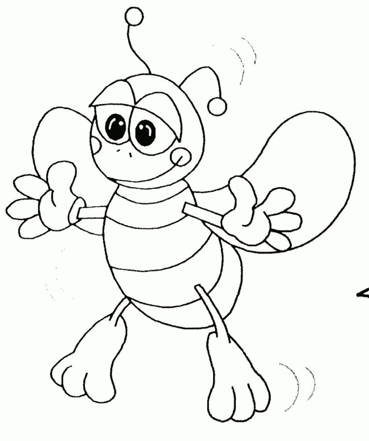 115 Dessins De Coloriage Abeille À Imprimer Sur Laguerche destiné Dessin Abeille Gratuit