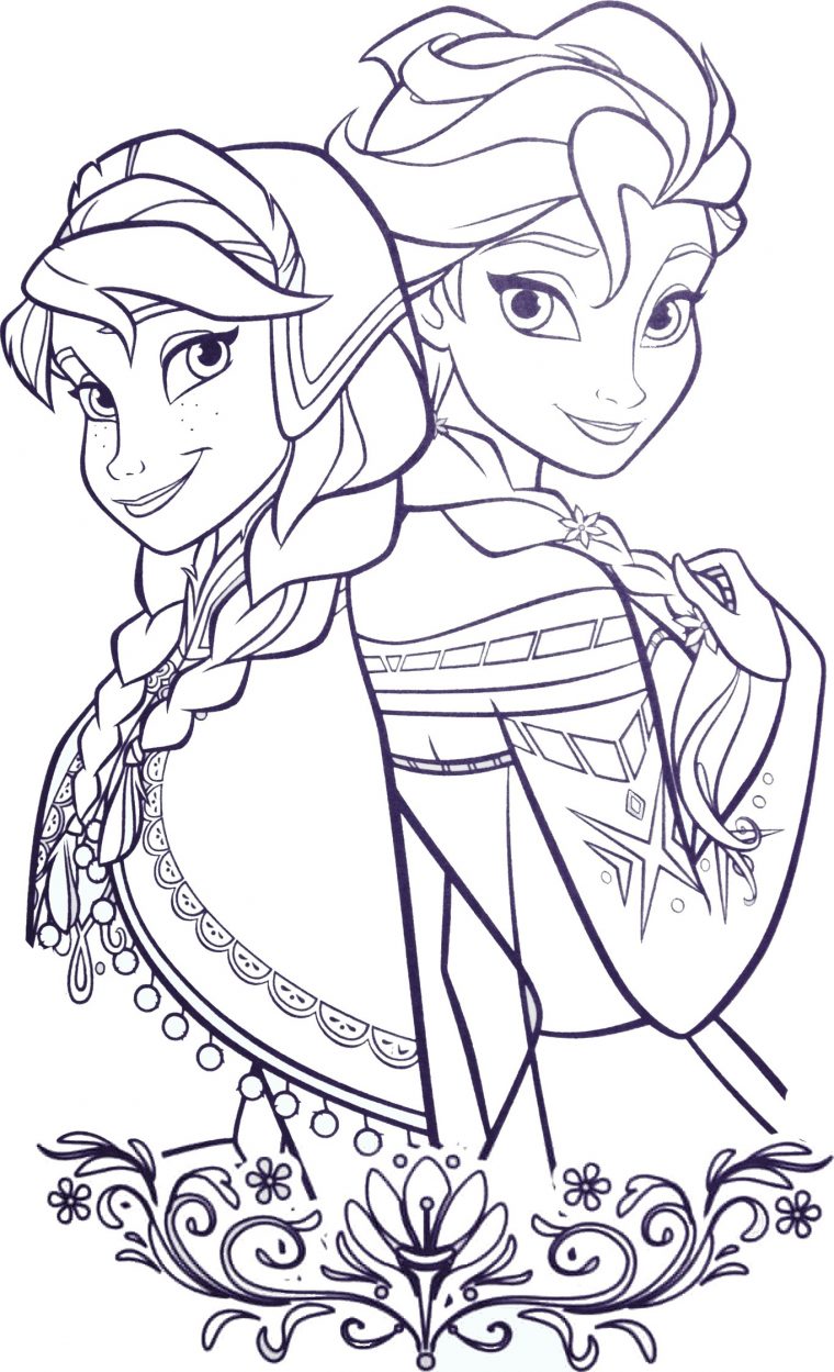 12 Dessins De Coloriage Princesse Elsa À Imprimer destiné Imprimer Coloriage