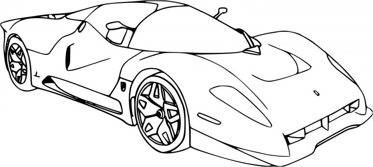 12 Impressionnant Coloriage Voiture Fast And Furious Image dedans Coloriage Voiture De Course