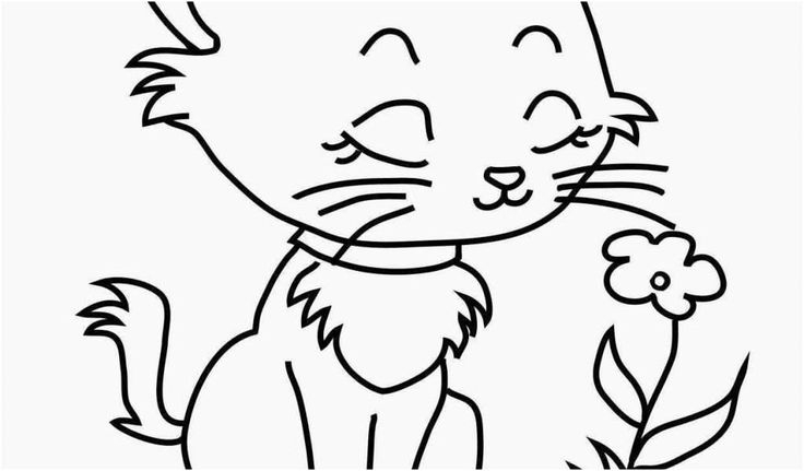 12 Le Meilleur Coloriage De Chat Trop Mignon Image à Coloriage De Chat Mignon A Imprimer 