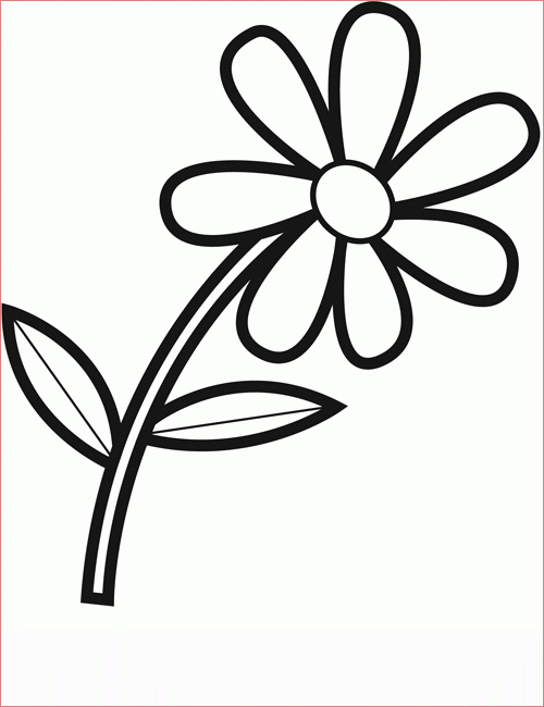 12 Simple Coloriage Fleur À Imprimer Pics - Coloriage intérieur Coloriage De Fleur 