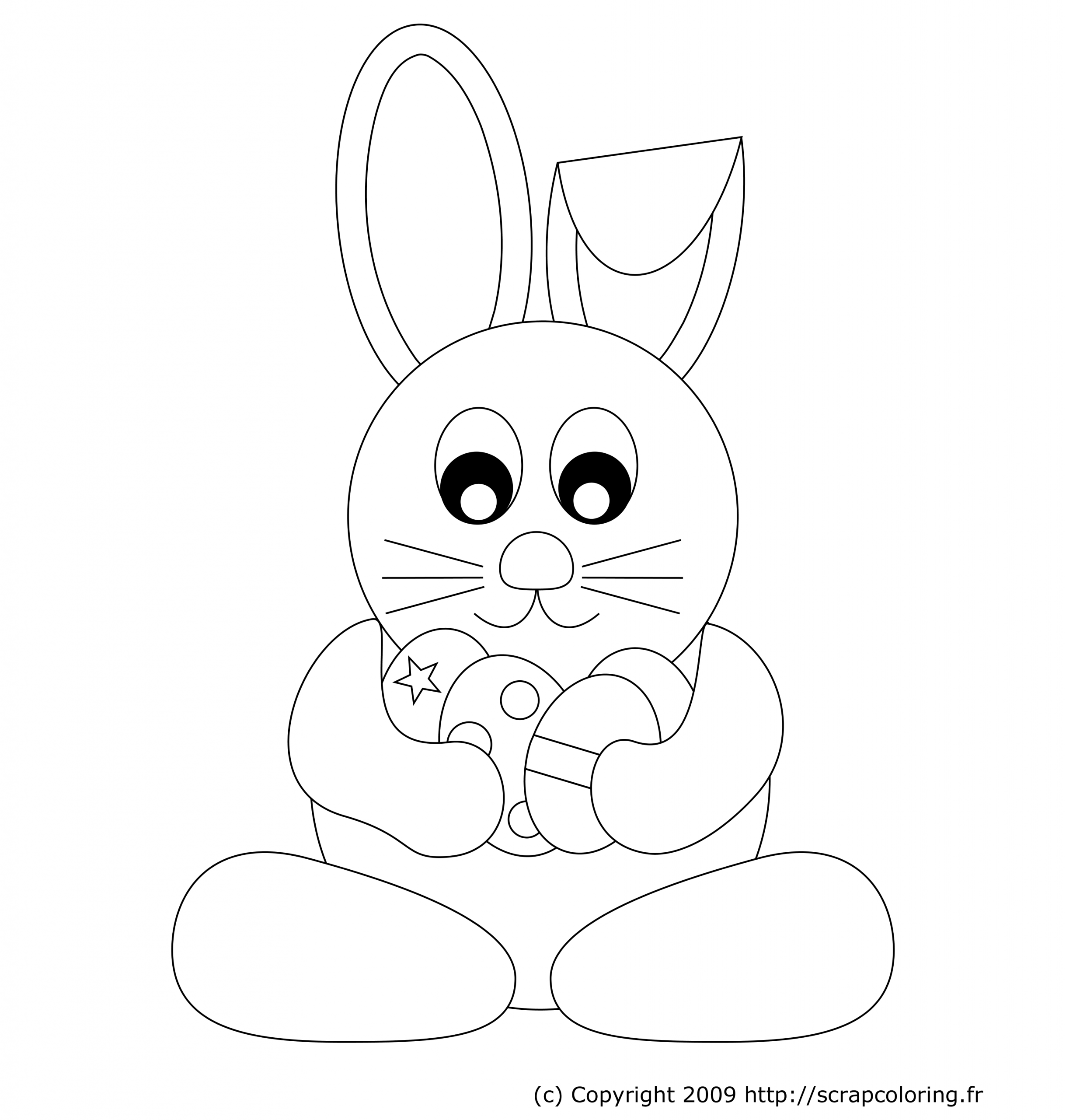 128 Dessins De Coloriage Lapin À Imprimer Sur Laguerche encequiconcerne Dessin De Petit Lapin 