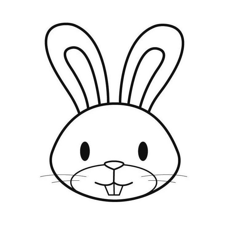 128 Dessins De Coloriage Lapin À Imprimer Sur Laguerche tout Dessin De Lapin Facile A Dessiner 