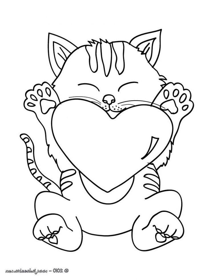 13 Beau De Dessin De Chat Trop Mignon Photos – Coloriage destiné Coloriage De Chat Mignon A Imprimer