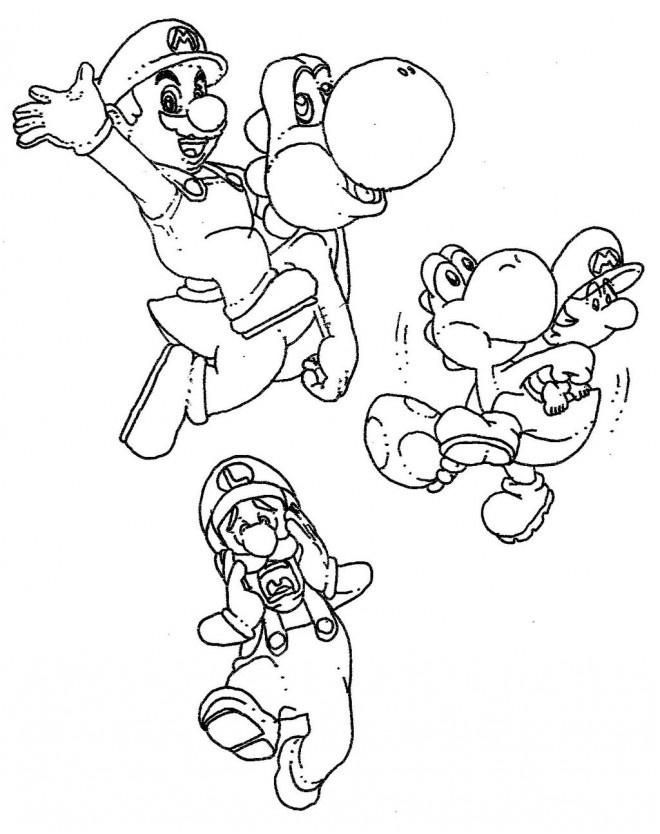 13 Excellent Coloriage Mario Et Luigi Images - Coloriage tout Coloriage Mario Et Luigi 