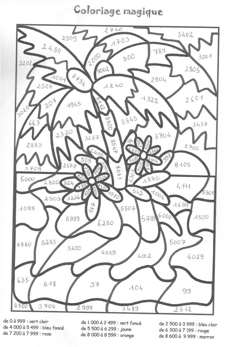 13 Magnifique Coloriage Magique Ce1 Stock serapportantà Coloriages Ce1