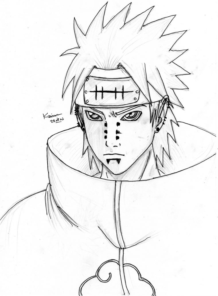 133 Dessins De Coloriage Naruto À Imprimer Sur Laguerche intérieur Dessin One Piece A Imprimer Gratuitement