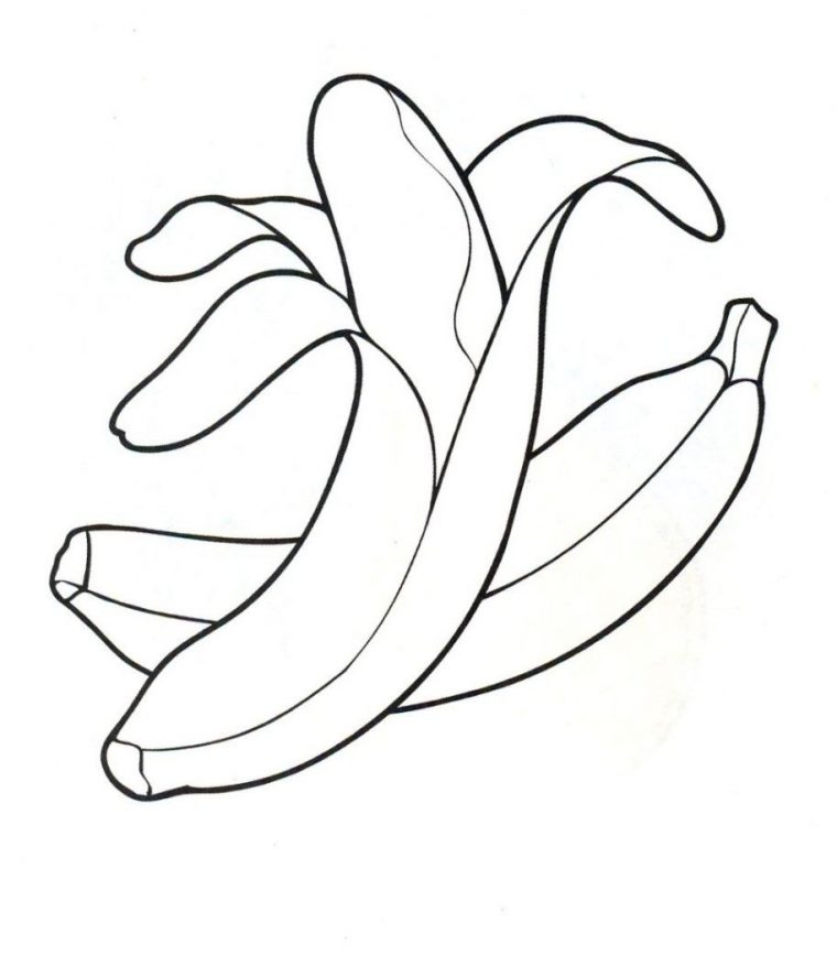 14 Petite Banane Coloriage Image  Coloriage, Coloriage encequiconcerne Banane Coloriage