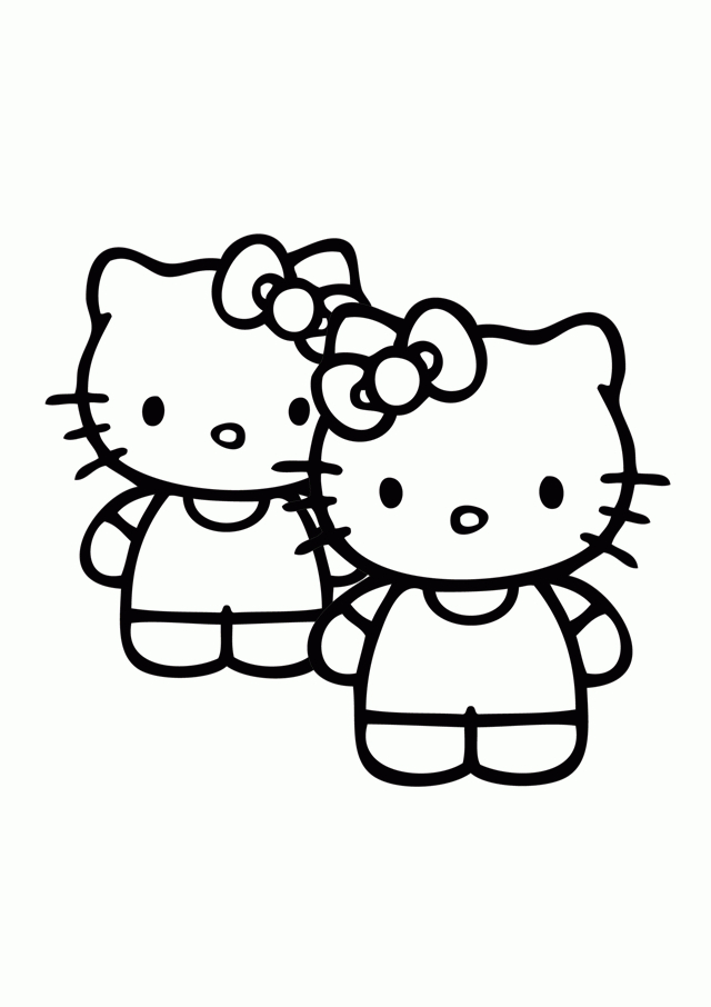 147 Dessins De Coloriage Hello Kitty À Imprimer Sur concernant Dessins De Hello Kitty 