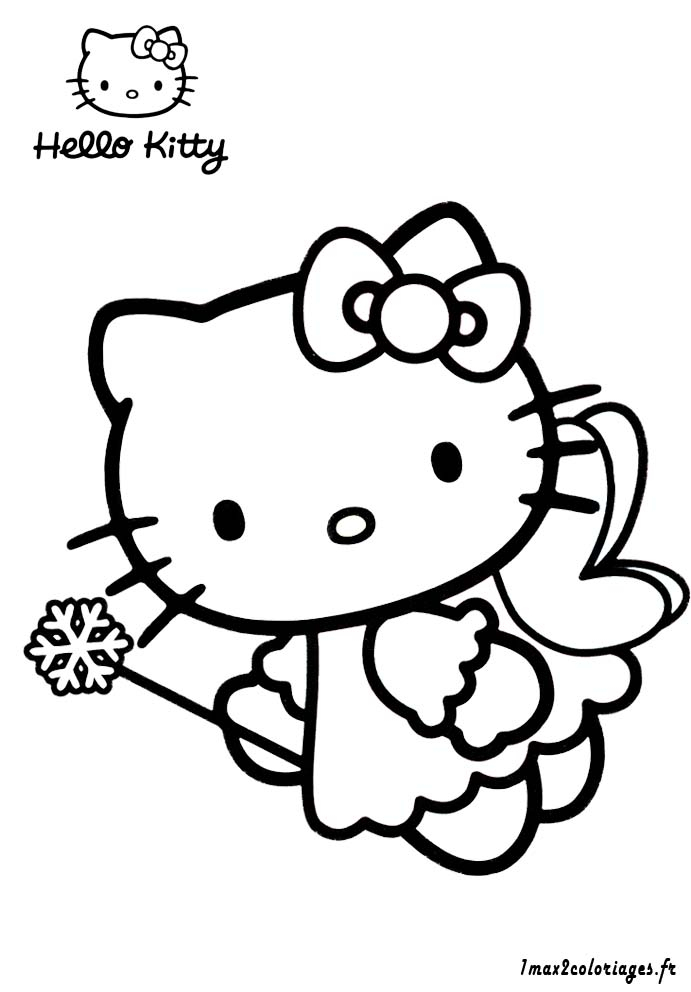 147 Dessins De Coloriage Hello Kitty À Imprimer Sur destiné Dessin Hello Kitty À Imprimer 