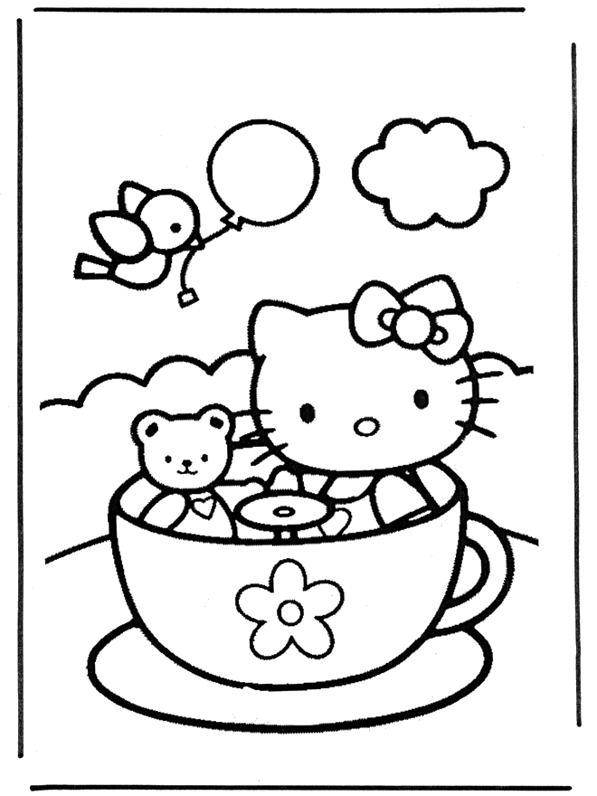 147 Dessins De Coloriage Hello Kitty À Imprimer Sur serapportantà Dessins De Hello Kitty