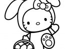 147 Dibujos De Hello Kitty Para Colorear  Oh Kids  Page 10 avec Hello Kitty A Dessiner