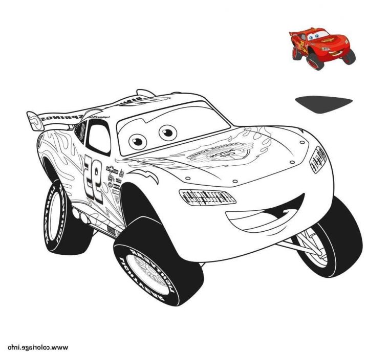 15 Nouveau De Dessin De Flash Mcqueen Photos  Voiture destiné Coloriage De Flash