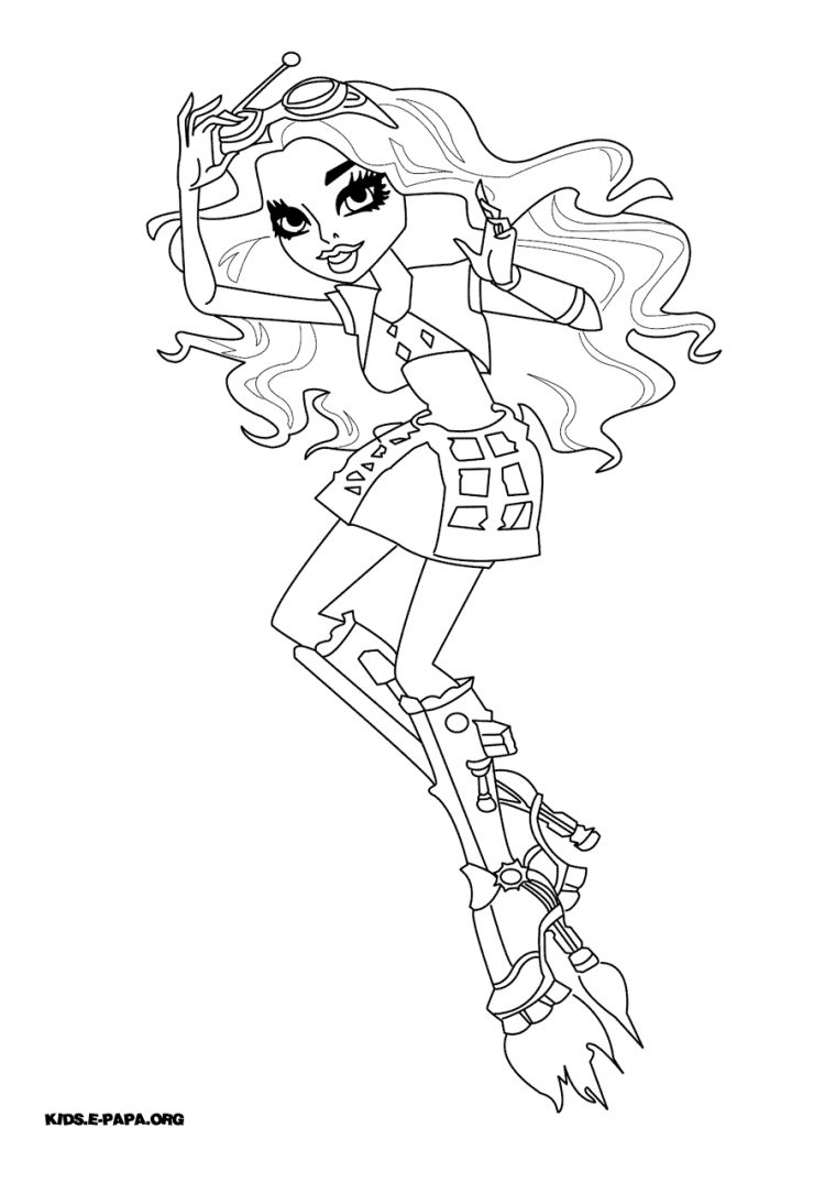 154 Dessins De Coloriage Monster High À Imprimer Sur destiné Coloriage De Monster High À Imprimer Gratuit