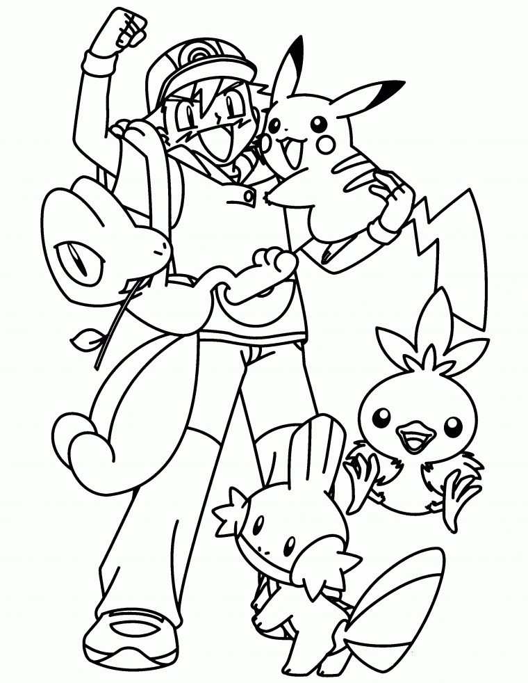 159 Dessins De Coloriage Pokemon À Imprimer serapportantà Coloriage De Pokemon À Imprimer Gratuit