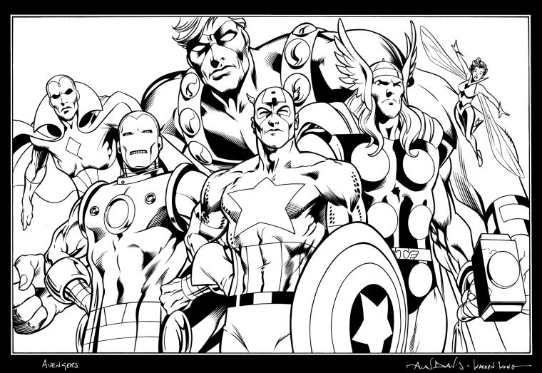 160 Dessins De Coloriage Avengers À Imprimer Sur Laguerche encequiconcerne Imprimer Coloriage Gratuit