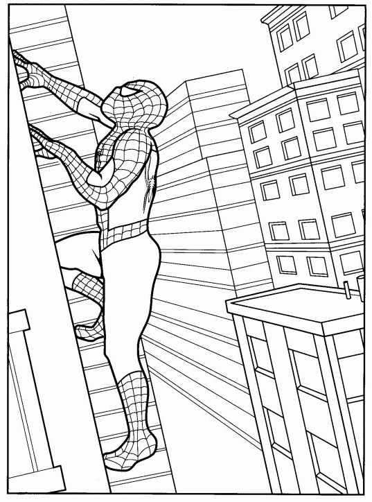 167 Dessins De Coloriage Spiderman À Imprimer Sur encequiconcerne Dessin A Imprimer Spiderman 