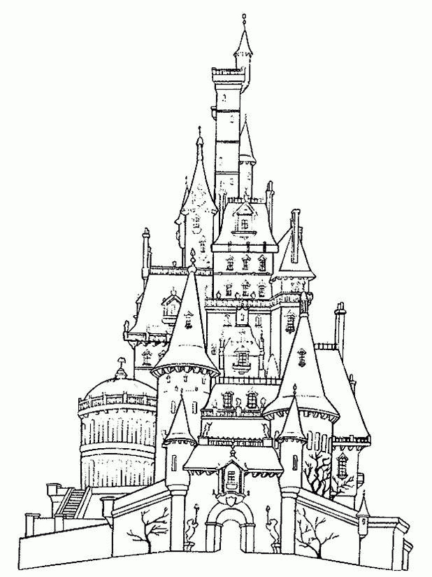 19 Dessins De Coloriage Chateau Fort À Imprimer serapportantà Coloriage Chateau Fort