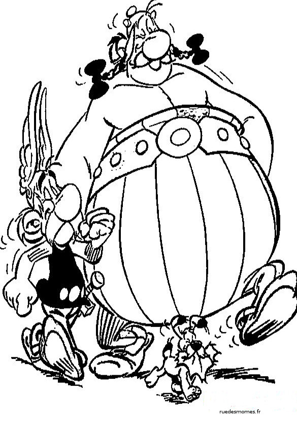 190 Dessins De Coloriage Asterix À Imprimer Sur Laguerche à Dessin A Colorier Et A Imprimer Gratuit