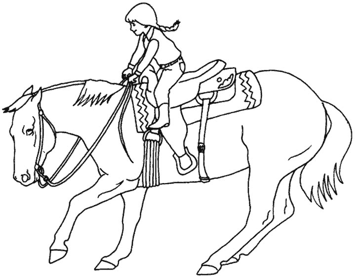 20 Dessins De Coloriage Cheval Gratuit À Imprimer encequiconcerne Jeux De Coloriage De Cheval Gratuit 