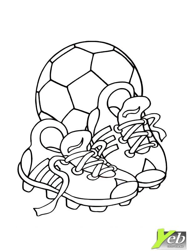 20 Dessins De Coloriage Football À Imprimer pour Coloriage Gardien De Foot