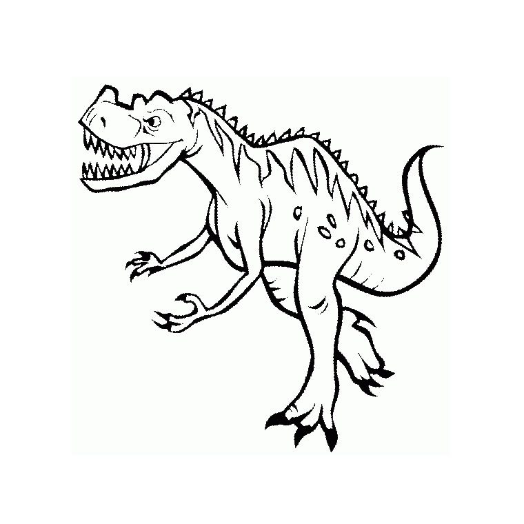 204 Dessins De Coloriage Dinosaure À Imprimer Sur destiné Dessin À Imprimer Dinosaure